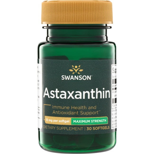 Astaxanthin 12 mg 30 Softgels