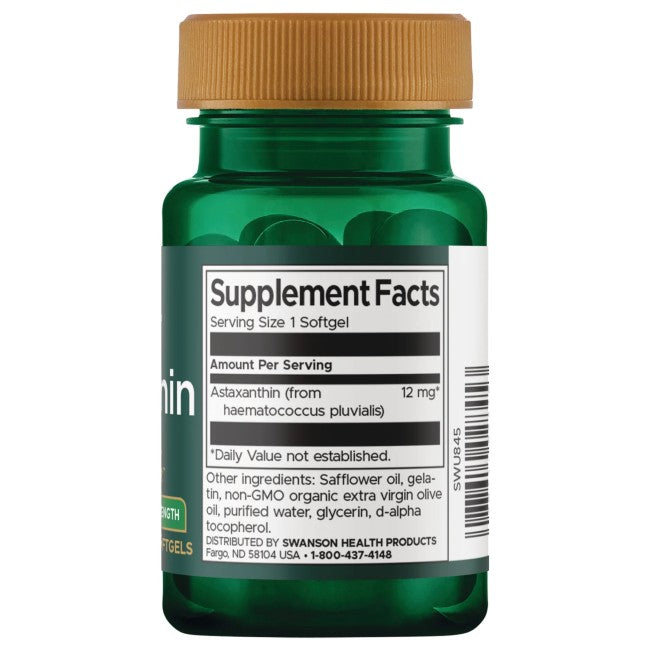 Astaxanthin 12 mg 30 Softgels