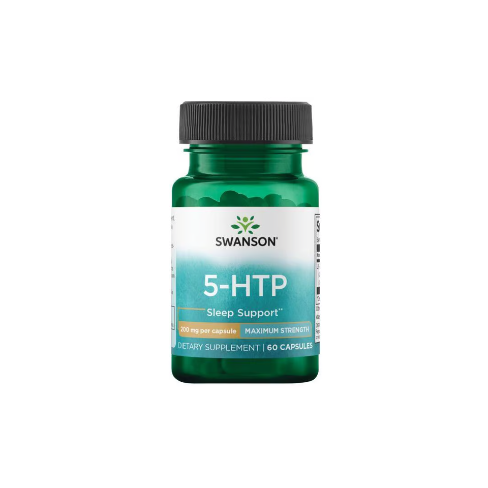 5-HTP (Hydroxytryptophan) 200 mg 60 Capsules - Maximum Strength
