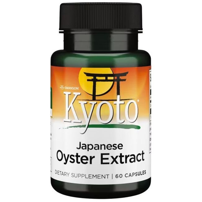 Japanese Oyster Extract 500 mg 60 Capsules - front 2