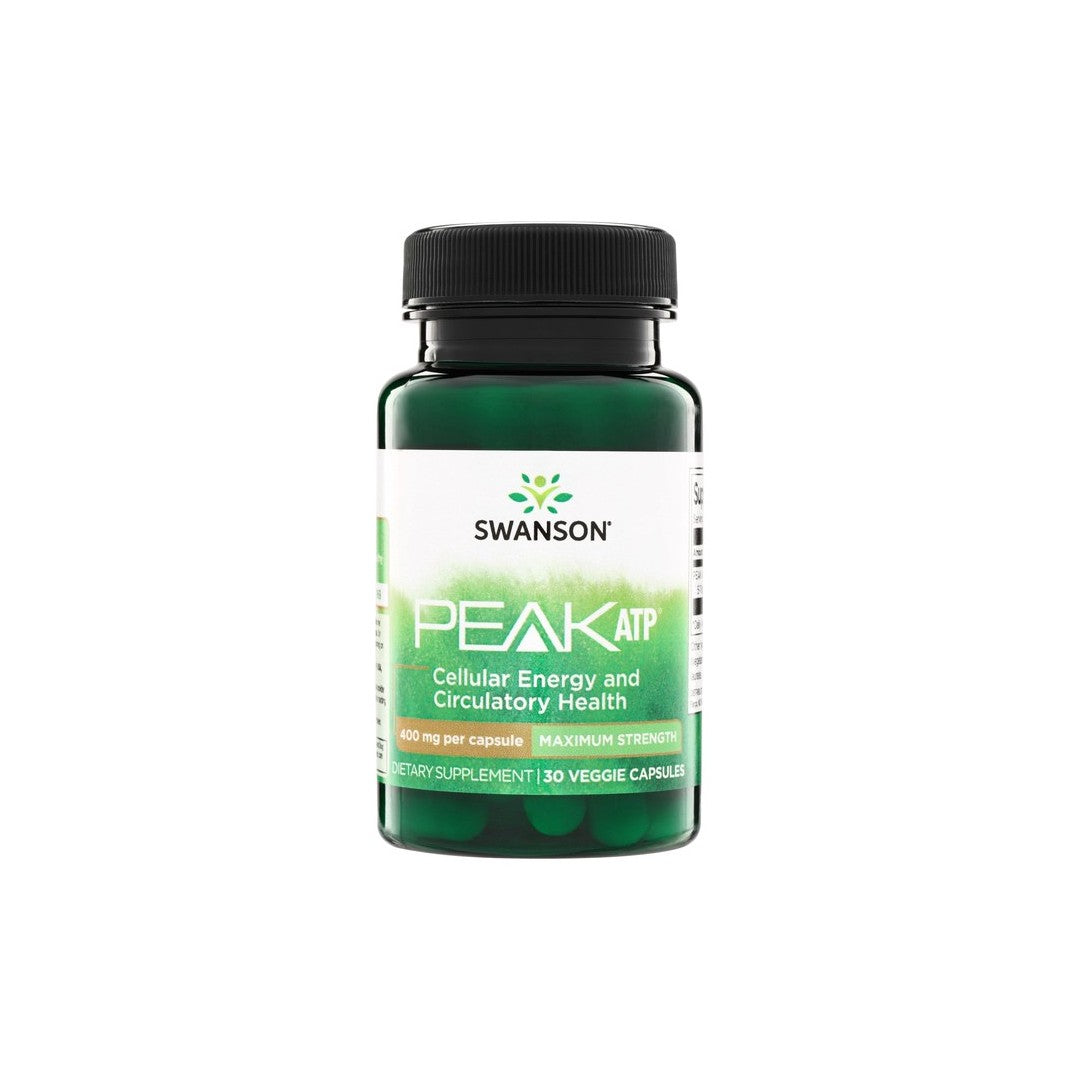 Peak ATP 400 mg 30 Veggie-Kapseln Swanson Health Products