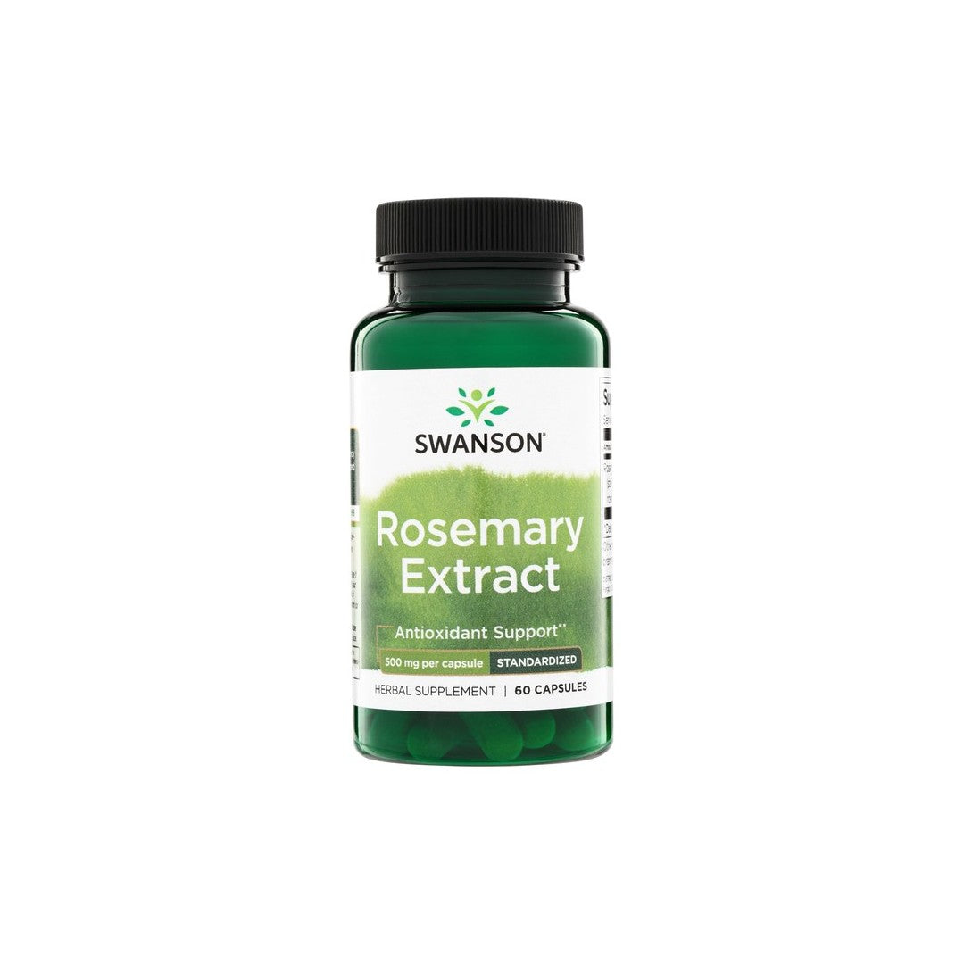 Rosmarinextrakt 500 mg 60 Kapseln Swanson Health Products