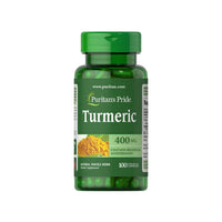 Thumbnail for Turmeric 400 mg 100 Rapid Release Capsules - front