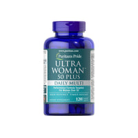 Thumbnail for This Puritan's Pride Ultra Woman 50 Plus 120 tabs description highlights the benefits of this multi-vitamin, which provides antioxidant and immune support as well as promoting cardiovascular health.