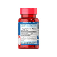Thumbnail for A bottle of Ubiquinol CoQ10 100 mg 60 Rapid Release Softgels, a supplement with a red label, by Puritan's Pride.