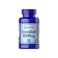 Thumbnail for A bottle of Inositol 1000 mg 90 Caplets by Puritan's Pride.