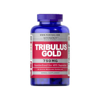 Thumbnail for Tribulus Gold Standardized Extract 750 mg 90 Rapid Release Capsules - front