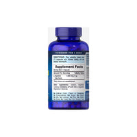 Thumbnail for L-arginine 1000 mg Free Form 100 Rapid Release Caps - supplement facts