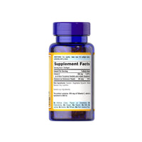 Thumbnail for Vitamin E 400 IU & Selenium 50 mcg 100 Rapid Release Softgels - supplement facts