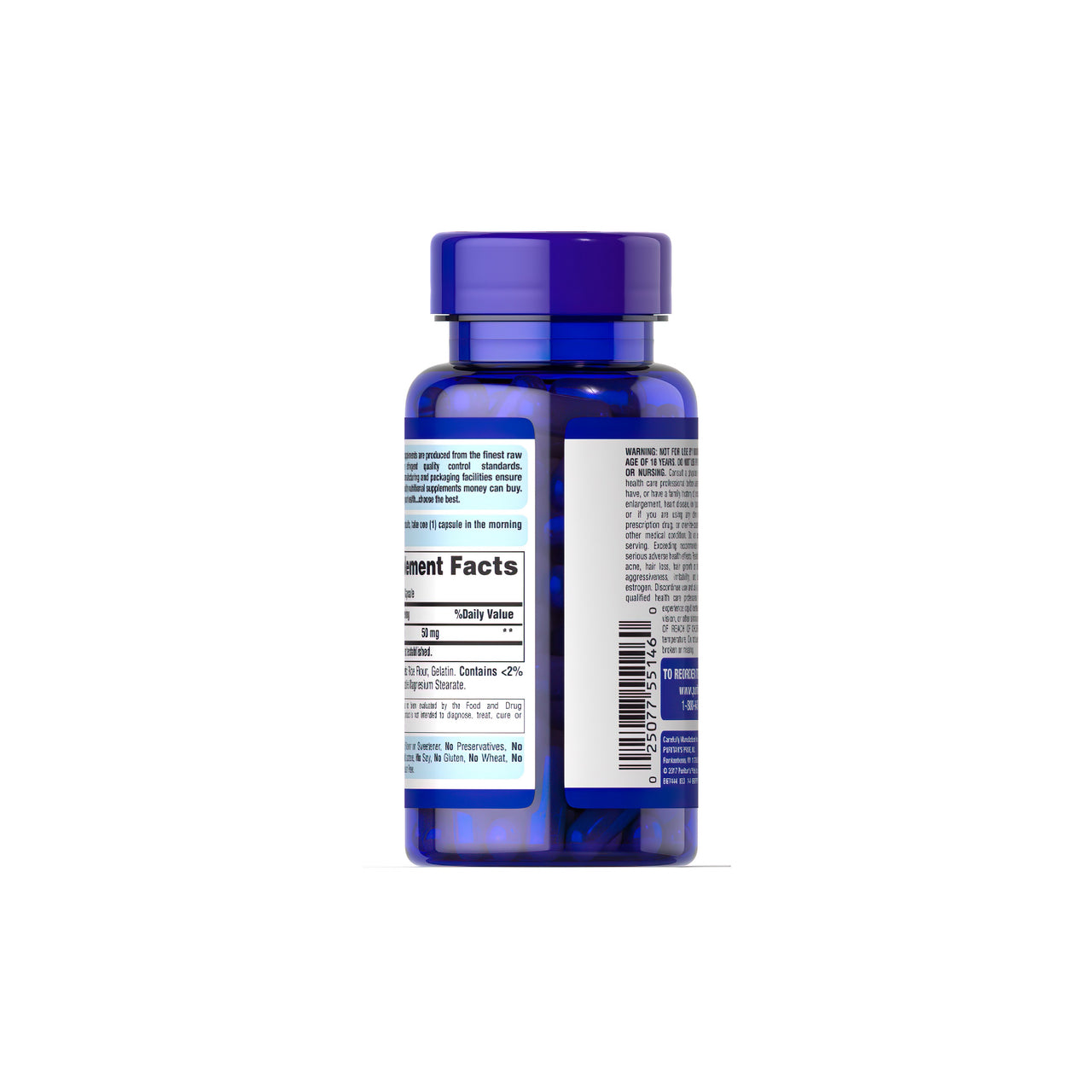 Pregnenolone 50 mg 90 Rapid Release Capsules - side