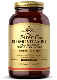 Thumbnail for Solgar Ester-C Plus 1000 mg vitamin C 180 tablets.