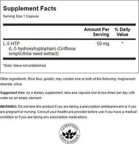 Thumbnail for Swanson 5-HTP Mood and Stress Support - 50 mg 60 capsules - Swanson