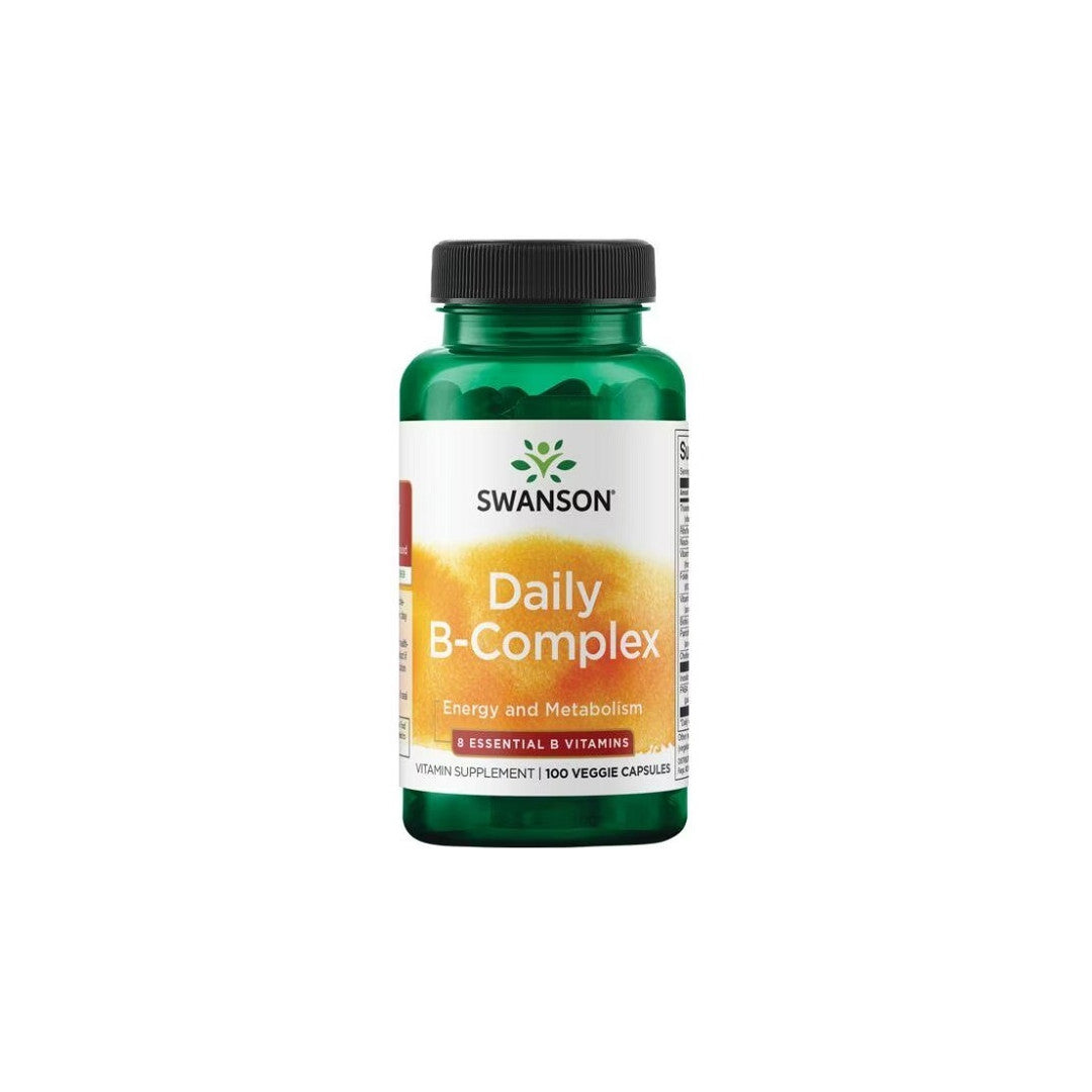 Swanson B-Complex Daily 100 vcaps - 60 capsules.