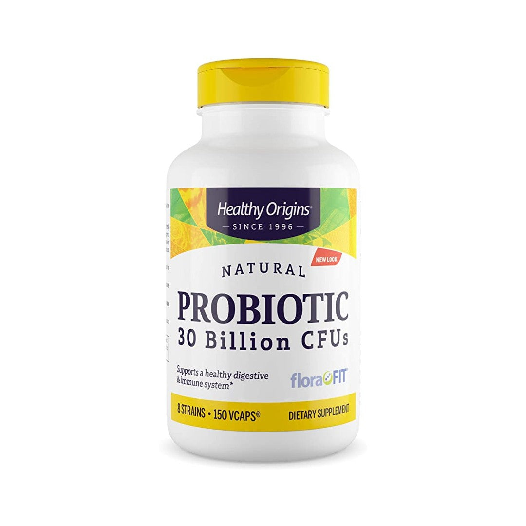 Boost your immune system and promote a healthy intestinal flora with our specially formulated Healthy Origins Organic Probiotic 30 Billion CFU 150 vege capsules.