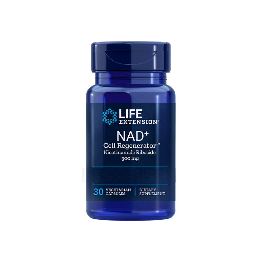 NAD+ Cell Regenerator, 300 mg 30 vege capsules - front