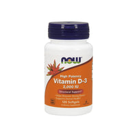 Thumbnail for Vitamin D3 2000 IU (50mcg) 120 softgel - front