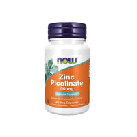 Thumbnail for Boost your immune system and support prostate health with Now Foods Zinc Picolinate 50 mg 60 vege capsules.