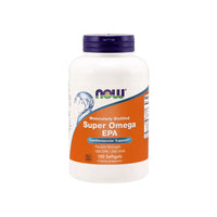 Thumbnail for Now Foods' Super Omega EPA 360/DHA 240 120 softgel is a premium dietary supplement rich in omega-3s, offering exceptional cardiovascular support and promoting optimal cognitive function.