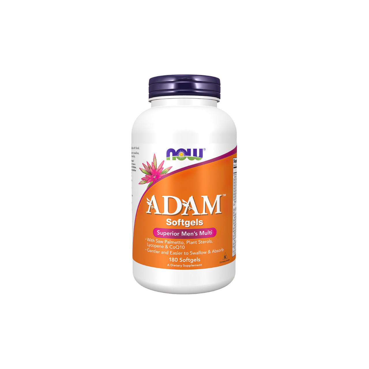 Now Foods ADAM Multivitamins & Minerals for Man 180 sgel.