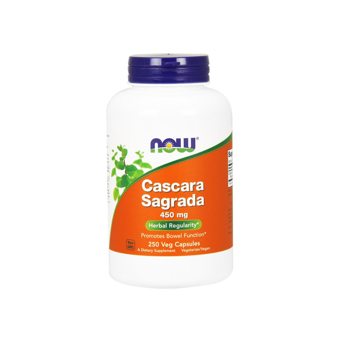 Now Foods Cascara Sagrada 450 mg 250 capsules.