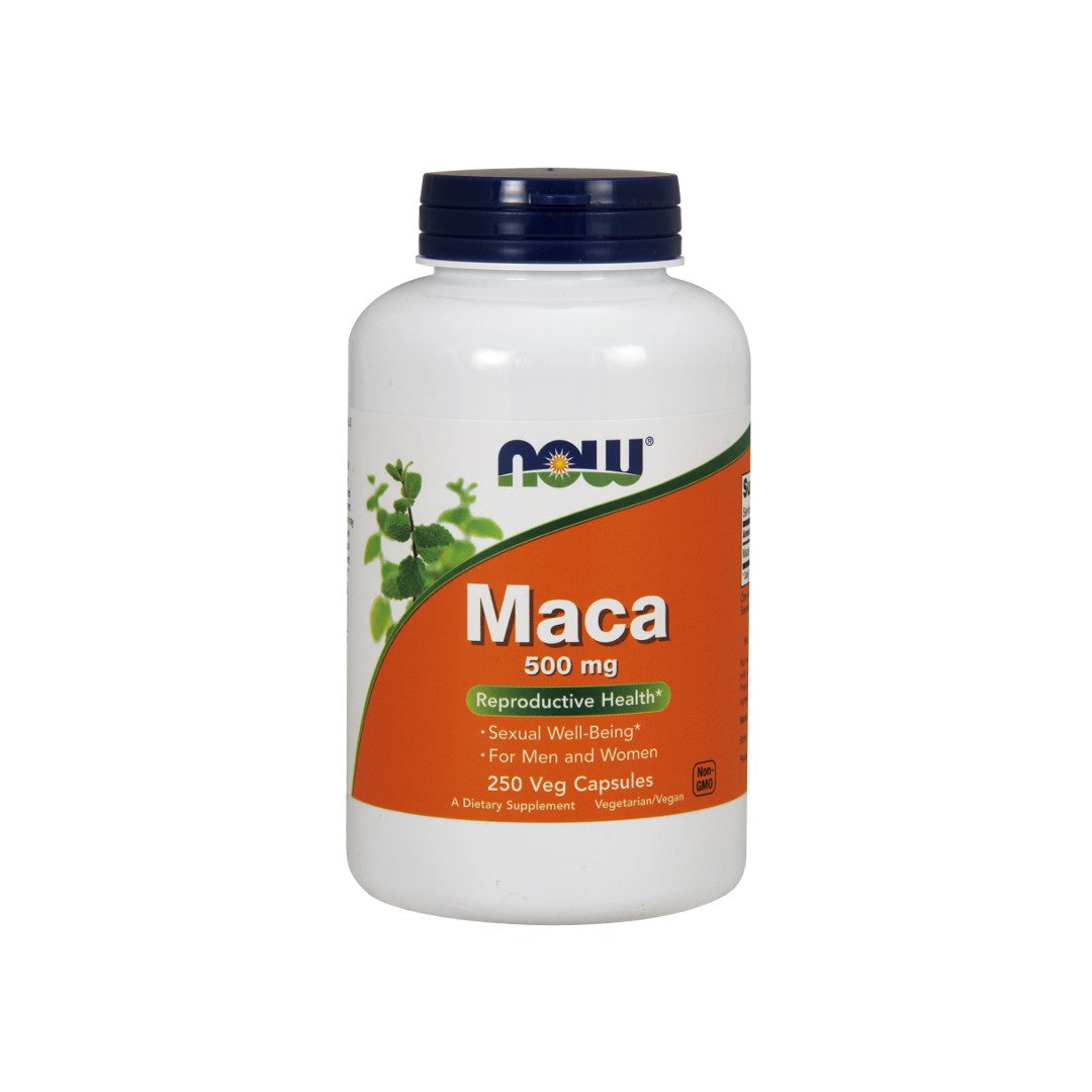 Now Foods Maca 500 mg 250 vege capsules.