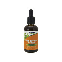 Thumbnail for A bottle of Now Foods Pau D'Arco Extract 59ml, derived from the inner bark, known for its immune system-boosting properties.