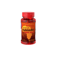 Thumbnail for A powerful sexual health product - a bottle of Yohimbe MAX 1100 90 caps 275mg capsules by PipingRock.