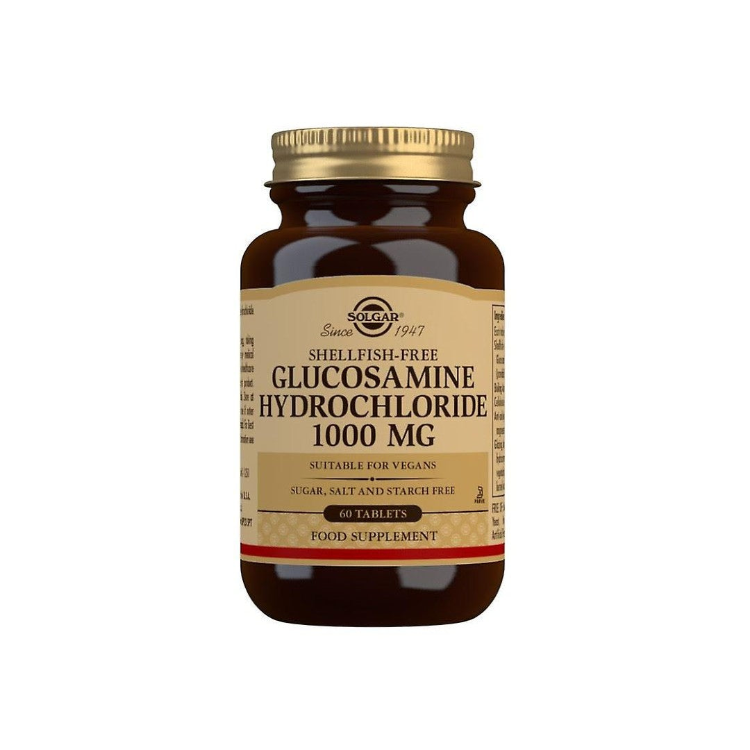 Solgar Glucosamine hydrochloride 1000 mg 60 tablets.