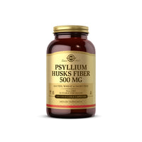 Thumbnail for Solgar Psyllium Husks Fiber 500 mg 200 vege capsules is a dietary supplement rich in fiber, which supports digestive system health and aids in weight loss.