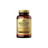 Thumbnail for Solgar's Quercetin Complex with Ester-C Plus - 50 vegetable capsules. This dietary supplement supports immune health and contains vitamin C.
