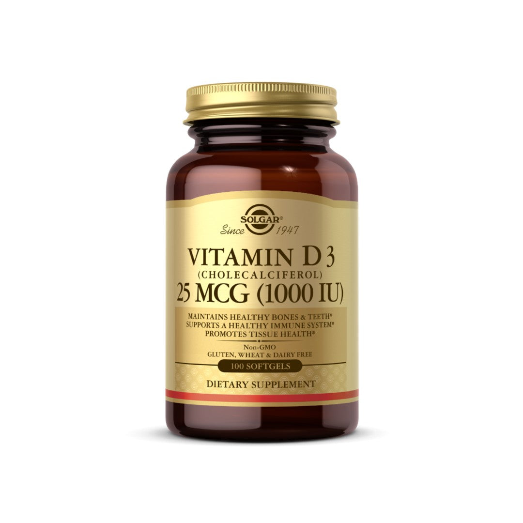 Solgar Vitamin D3 1000 IU 100 softgel, also known as the sunshine vitamin, is an essential nutrient that plays a crucial role in supporting a healthy immune system. Each serving of our Solgar Vitamin D3 1000 IU 100 softgel supplement provides 500.
