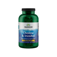 Thumbnail for Swanson Choline - 250 mg & Inositol - 250 mg 250 capsules.
