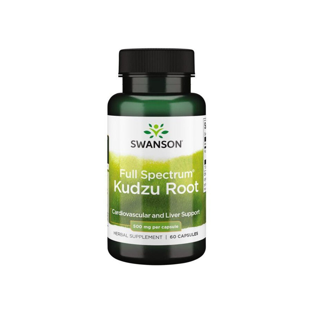 Kudzu Root - 500 mg 60 capsules - front