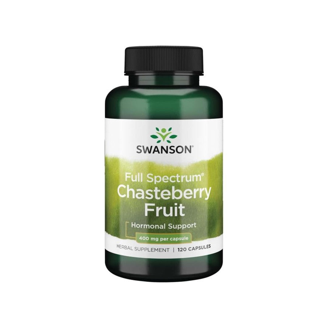 Swanson Chasteberry Fruit - 400 mg 120 capsules.