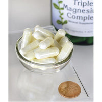 Thumbnail for Triple Magnesium Complex - 400 mg 300 capsules - pill size