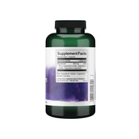 Thumbnail for A bottle of Swanson Triple Magnesium Complex - 400 mg 300 capsules with a purple label that promotes mental relaxation.
