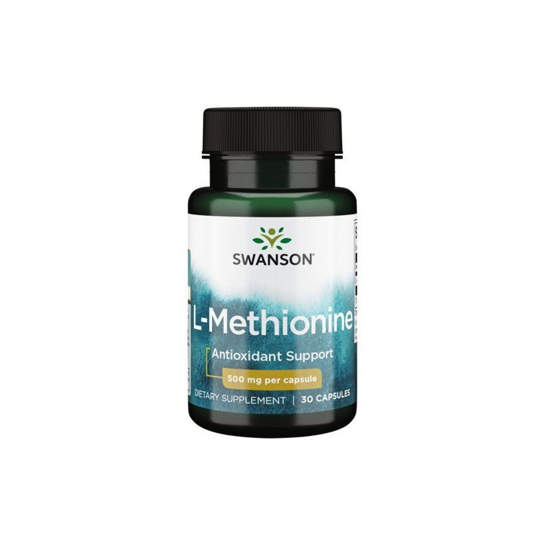 L-Methionine - 500 mg 30 capsules - front
