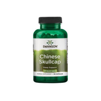 Thumbnail for A bottle of Swanson Chinese Skullcap - 400 mg 90 capsules.