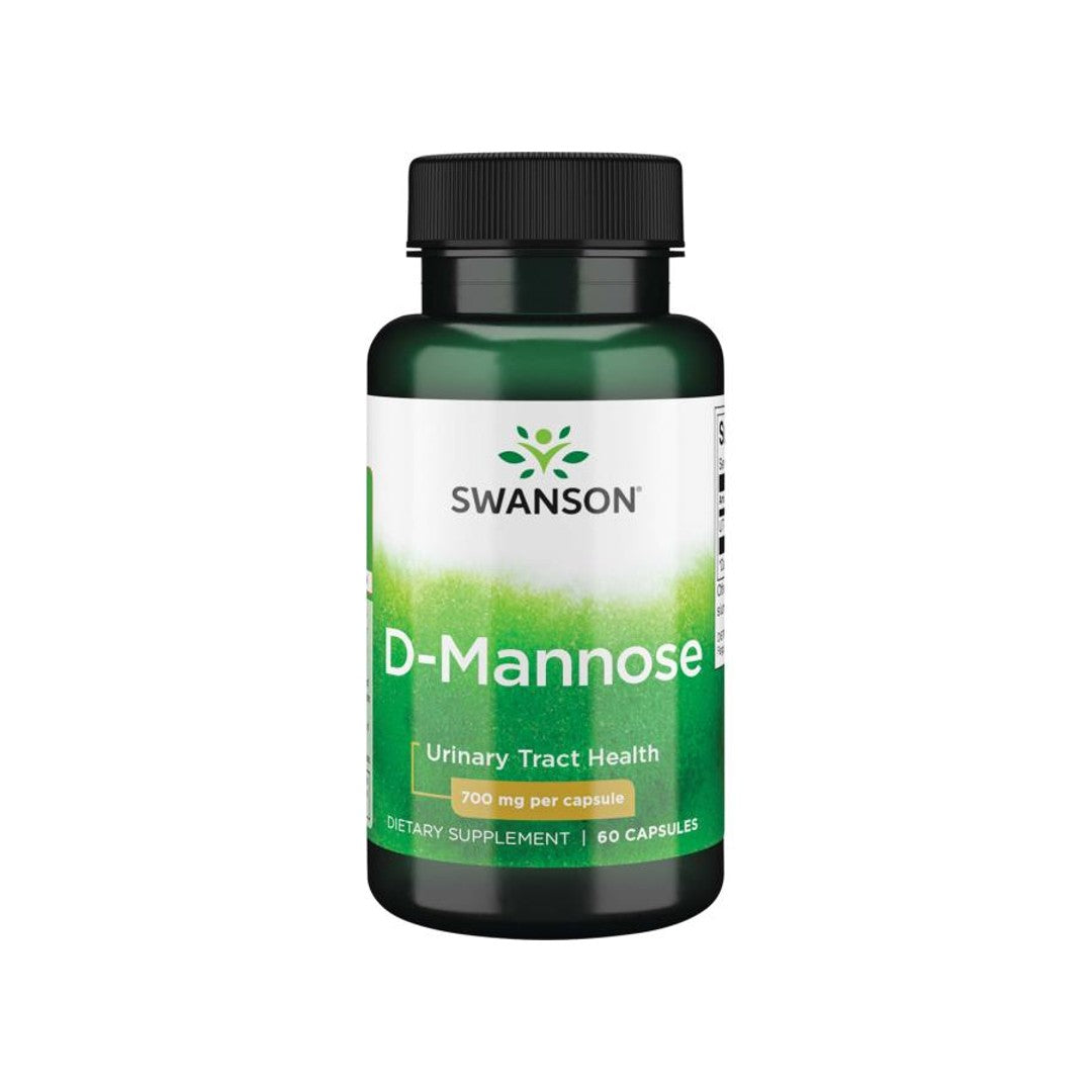 Swanson D-Mannose - 700 mg 60 capsules.