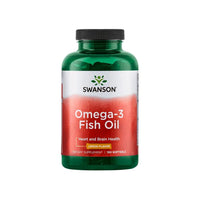 Thumbnail for Swanson Omega-3 Fish Oil - Lemon Flavor - 150 softgels.