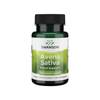 Thumbnail for Swanson Avena Sativa - 400 mg 60 capsules.