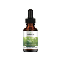 Thumbnail for An alcohol-free bottle of Swanson St. Johns Wort Liquid Extract - 29,6 ml for women's emotional health.