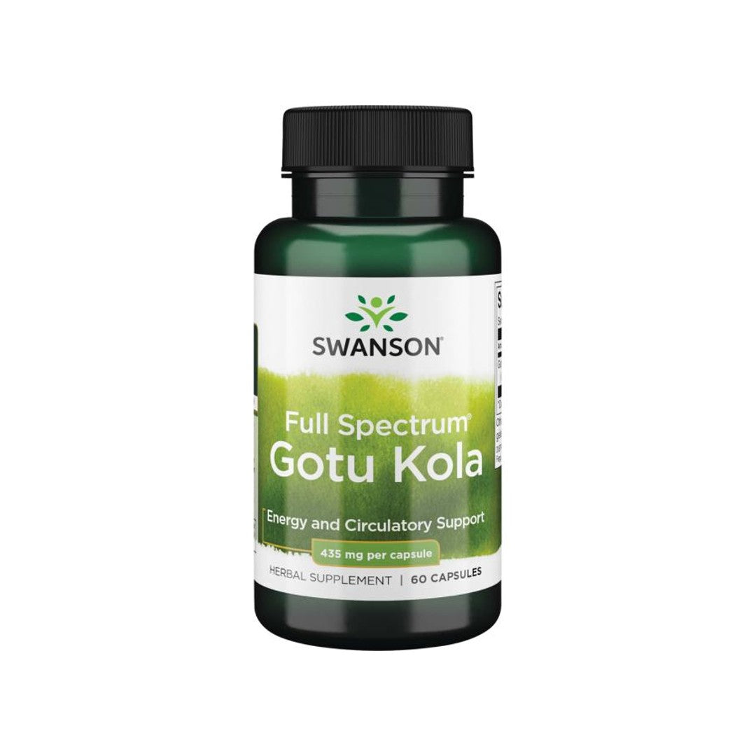 Swanson Gotu kola - 435 mg 60 capsules.