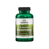 Thumbnail for Swanson Rosemary - 400 mg 90 capsules help combat free radicals with its antioxidant properties.