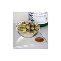 Thumbnail for Red Clover Blossom 430 mg 90 caps - supplement facts 2
