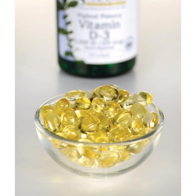 Vitamin D3 - 5000 IU 250 softgel - pill size