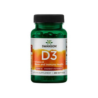 Thumbnail for Vitamin D3 - 5000 IU 250 softgel - front
