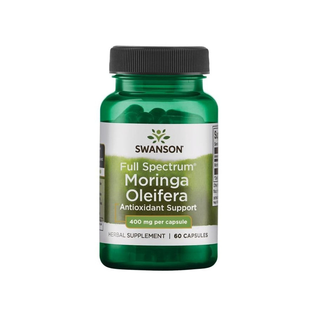 Moringa Oleifera - 400 mg 60 capsules - front