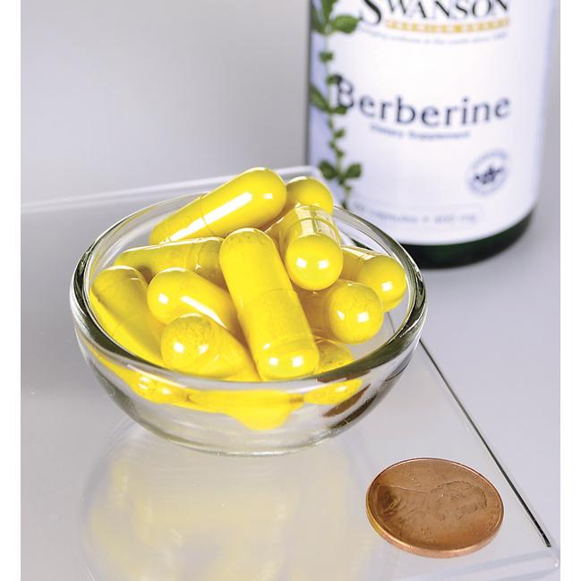Dietary supplement: Swanson Berberine - 400 mg 60 capsules.