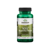 Thumbnail for A dietary supplement bottle - 400 mg 60 capsules of Swanson's Butea Superba Root.